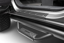 Load image into Gallery viewer, Husky Liners 09-19 RAM 2500/3500 Meg.Cb Trail Armor Rocker Panel &amp; Sill Plate Cover (4pc) - Tex. Blk - Installation View