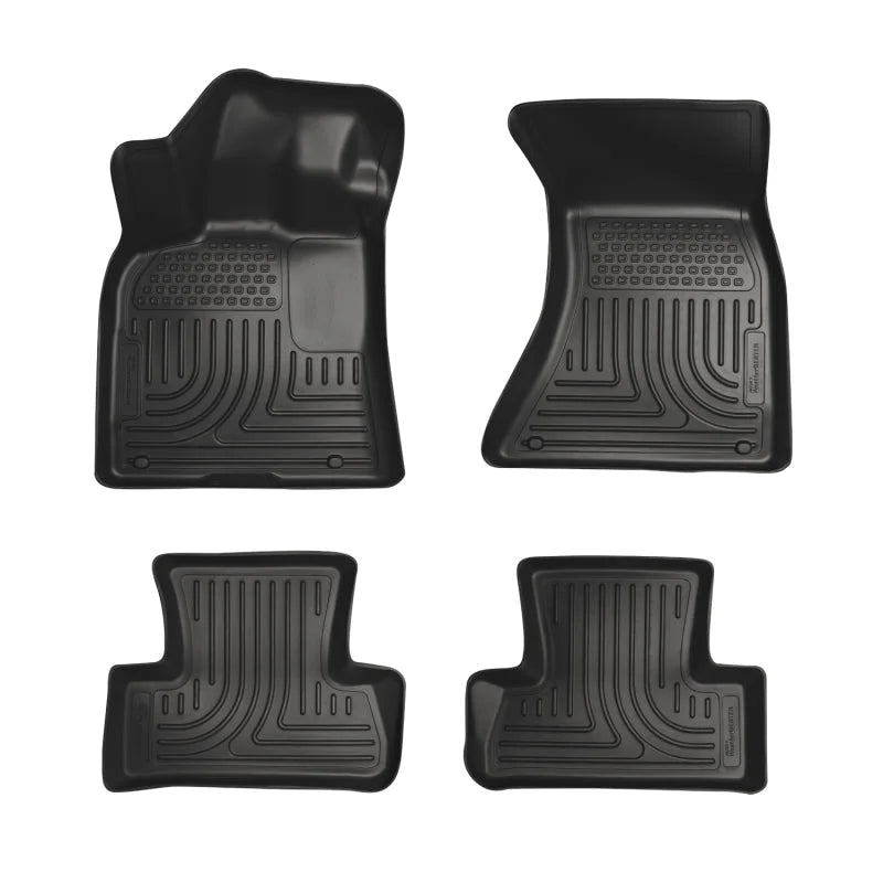 Husky Liners 10-11 Merceded GLK WeatherBeater Combo Black Floor Liners - Main Product View