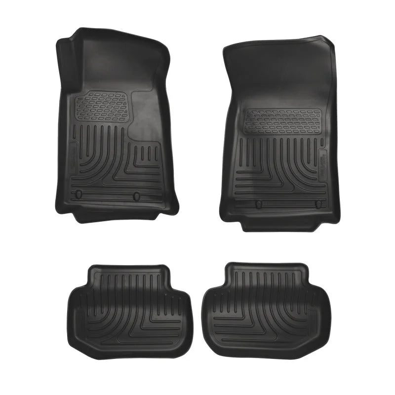 Husky Liners 10-12 Chevrolet Camaro WeatherBeater Combo Black Floor Liners - Main Product View