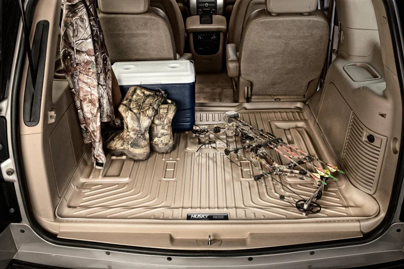 Husky Liners 10-12 Chevrolet Equinox/GMC Terrain WeatherBeater Black Rear Cargo Liner - Side View