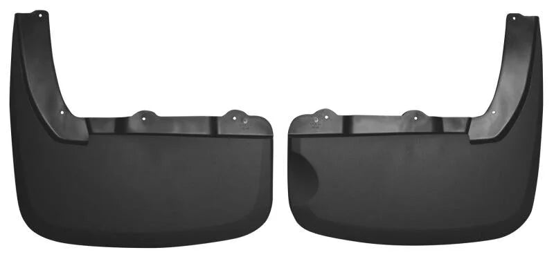 Husky Liners 10-12 Dodge Ram 3500 Dually Custom-Molded Rear Mud Guards (w/Flares) - Main Product View