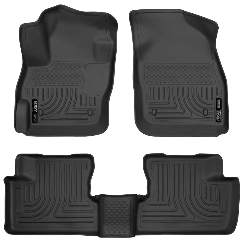 Husky Liners 10-12 Mazda 3 WeatherBeater Combo Black Floor Liners - Main Product View