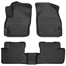 Load image into Gallery viewer, Husky Liners 10-12 Mazda 3 WeatherBeater Combo Black Floor Liners - Main Product View
