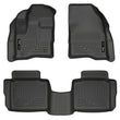 Load image into Gallery viewer, Husky Liners 10-13 Ford Taurus WeatherBeater Combo Black Floor Liners - Main Product View