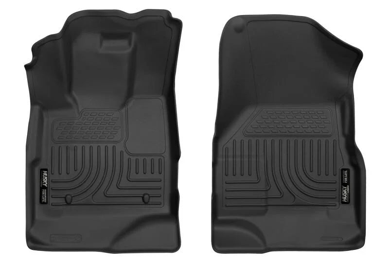 Husky Liners 10-17 GM Equinox/Terrain X-Act Contour Front Black Floor Liners - Main Product View