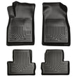 Load image into Gallery viewer, Husky Liners 11-12 Chevrolet Volt WeatherBeater Combo Black Floor Liners - Main Product View