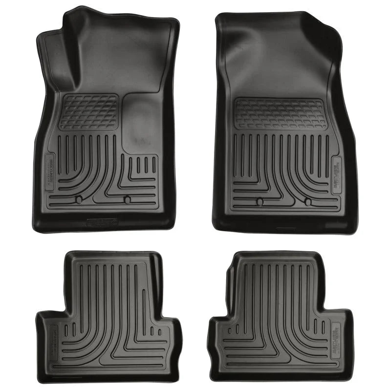 Husky Liners 11-12 Chevrolet Volt WeatherBeater Combo Black Floor Liners - Main Product View