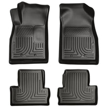 Load image into Gallery viewer, Husky Liners 11-12 Chevrolet Volt WeatherBeater Combo Black Floor Liners - Main Product View