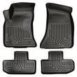 Load image into Gallery viewer, Husky Liners 11-12 Dodge Challenger WeatherBeater Combo Black Floor Liners - Main Product View