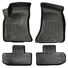 Load image into Gallery viewer, Husky Liners 11-12 Dodge Challenger WeatherBeater Combo Black Floor Liners - Main Product View