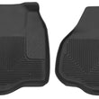 Load image into Gallery viewer, Husky Liners 11-12 Ford F250/F350/F450 Series Reg/Super/Crew Cab X-Act Contour Black Floor Liners - Main Product View