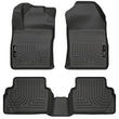Load image into Gallery viewer, Husky Liners 11-12 Ford Fiesta WeatherBeater Combo Black Floor Liners - Main Product View