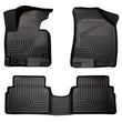 Load image into Gallery viewer, Husky Liners 11-12 Hyundai Tucson WeatherBeater Combo Black Floor Liners - Main Product View