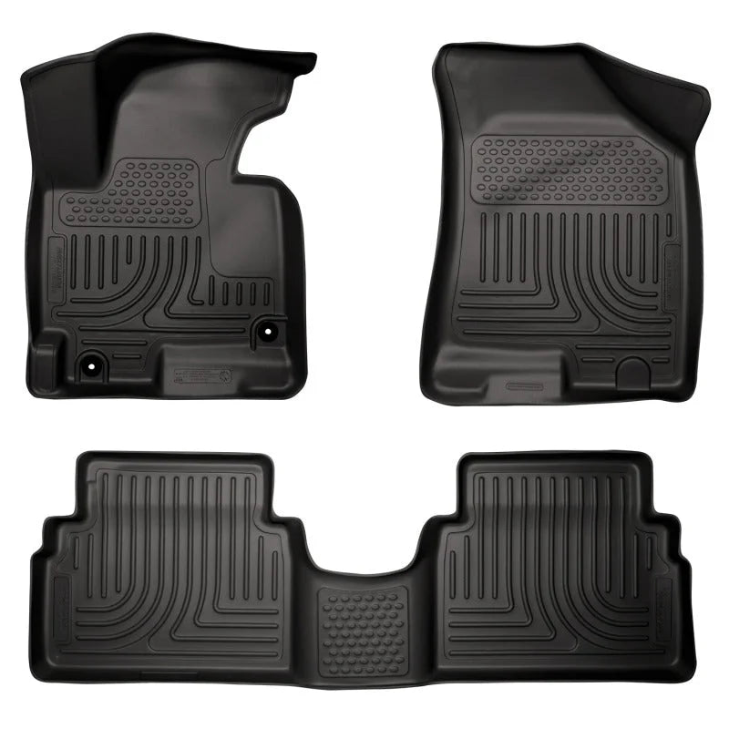 Husky Liners 11-12 Hyundai Tucson WeatherBeater Combo Black Floor Liners - Main Product View
