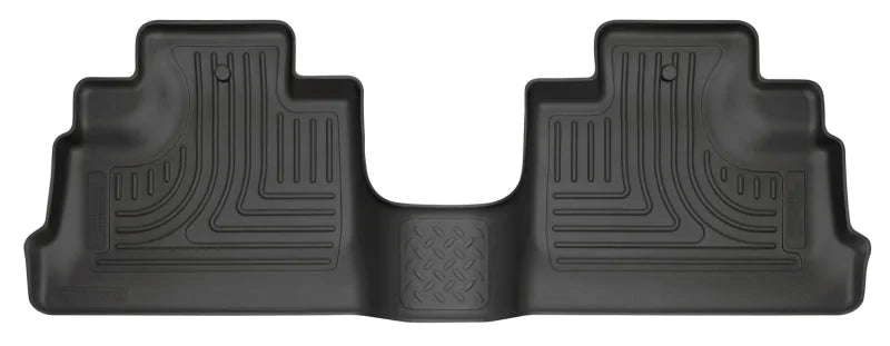 Husky Liners 11-12 Jeep Wrangler Unlimited (4 Door) WeatherBeater 2nd Row Black Floor Liners - Main Product View