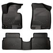 Load image into Gallery viewer, Husky Liners 11-12 Kia Sportage WeatherBeater Combo Black Floor Liners - Main Product View