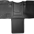 Load image into Gallery viewer, Husky Liners 11-12 Toyota Sienna WeatherBeater 2nd Row Black Floor Liners - Main Product View