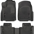 Load image into Gallery viewer, Husky Liners 11-13 Dodge Durango / 11-13 Jeep Grand Cherokee WeatherBeater Combo Black Floor Liners - Main Product View