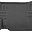 Load image into Gallery viewer, Husky Liners 11-15 Ford F250/F350/F450 Super Duty Ext Cab WeatherBeater Black 2nd Seat Floor Liners - Main Product View