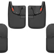 Load image into Gallery viewer, Husky Liners 11-16 Ford F-250 Super Duty/F-350 Super Duty Front and Rear Mud Guards - Black - Main Product View