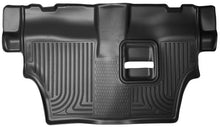 Load image into Gallery viewer, Husky Liners 11-22 Dodge Durango WeatherBeater 2nd Row Bench w/3rd Row Seat Black Floor Liners - Main Product View
