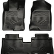 Load image into Gallery viewer, Husky Liners 12-13 Chevrolet Captiva Sport Weatherbeater Series Black Front &amp; 2nd Seat Floor Liners - Main Product View
