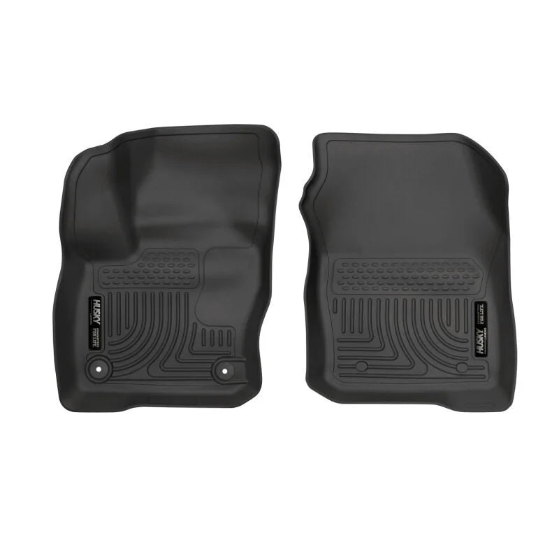 Husky Liners 12-15 Ford Focus X-act Contour Series Front Floor Liners - Black - Main Product View