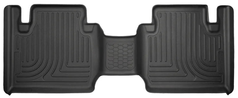 Husky Liners 12-15 Toyota Tacoma Extended Cab WeatherBeater Second Row Black Floor Liners - Main Product View