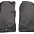 Load image into Gallery viewer, Husky Liners 12-18 Toyota Yaris WeatherBeater Black Front Floor Liners - Main Product View