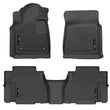 Load image into Gallery viewer, Husky Liners 12-22 Toyota Sequoia Weatherbeater Front &amp; 2nd Seat Floor Liners - Black - Main Product View