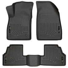 Load image into Gallery viewer, Husky Liners 13-14 Buick Encore WeatherBeater Black Front/2nd Row Floor Liners - Main Product View