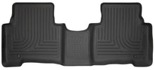 Load image into Gallery viewer, Husky Liners 13-15 Hyundai Sante Fe GLS/Limited WeatherBeater 2nd Seat Black Floor Liners - Main Product View