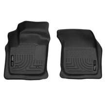 Load image into Gallery viewer, Husky Liners 13-16 Ford Fusion / 13-16 Lincoln MKZ X-act Contour Series Front Floor Liners - Black - Main Product View