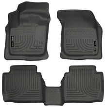Load image into Gallery viewer, Husky Liners 13-16 Ford Fusion WeatherBeater Combo Black Floor Liners - Main Product View