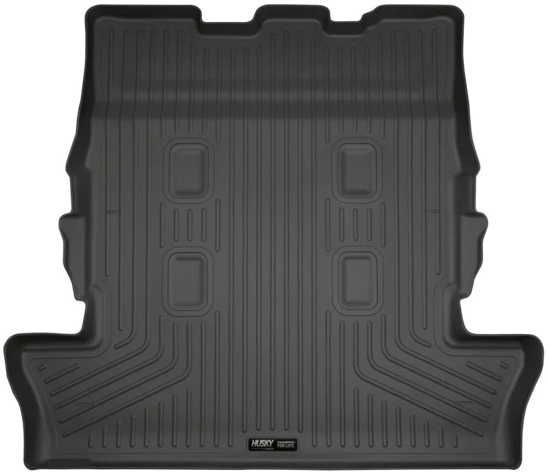 Husky Liners 13-16 Lexus LX570 / 13-16 Toyota Land Cruiser Weaterbeater Black Cargo/Trunk Liner - Main Product View