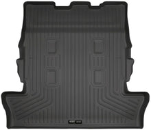 Load image into Gallery viewer, Husky Liners 13-16 Lexus LX570 / 13-16 Toyota Land Cruiser Weaterbeater Black Cargo/Trunk Liner - Main Product View