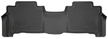 Load image into Gallery viewer, Husky Liners 13-16 Lexus LX570 / 13-16 Toyota Land Cruiser WeatherBeater 2nd Row Black Floor Liners - Main Product View