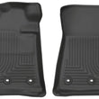 Load image into Gallery viewer, Husky Liners 13-16 Lexus LX570 / 13-16 Toyota Land Cruiser Weatherbeater Black Front Floor Liners - Main Product View