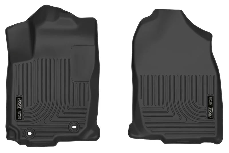 Husky Liners 13-17 Toyota RAV4 Black Front Floor Liners - Main Product View