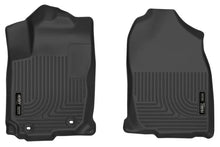 Load image into Gallery viewer, Husky Liners 13-17 Toyota RAV4 Black Front Floor Liners - Main Product View