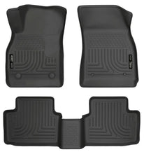 Load image into Gallery viewer, Husky Liners 13 Chevy Malibu WeatherBeater Black Front &amp; 2nd Seat Floor Liners - Main Product View