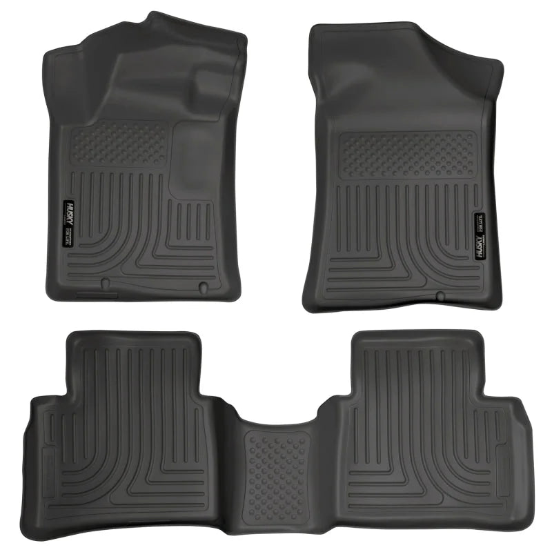 Husky Liners 13 Nissan Altima Weatherbeater Black Front & 2nd Seat Floor Liners - Main Product View