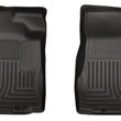 Load image into Gallery viewer, Husky Liners 13 Nissan Pathfinder Weatherbeater Black Front Floor Liners - Main Product View