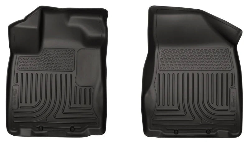 Husky Liners 13 Nissan Pathfinder Weatherbeater Black Front Floor Liners - Main Product View