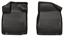 Load image into Gallery viewer, Husky Liners 13 Nissan Pathfinder Weatherbeater Black Front Floor Liners - Main Product View