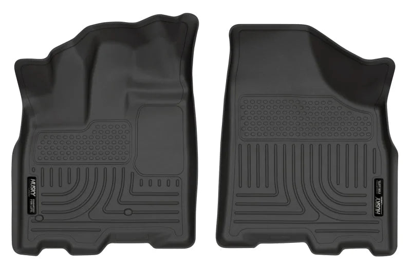 Husky Liners 13 Toyota Sienna WeatherBeater Black Front Floor Liners - Main Product View