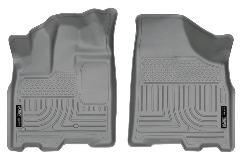 Husky Liners 13 Toyota Sienna WeatherBeater Gray Front Floor Liners - Main Product View