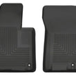 Load image into Gallery viewer, Husky Liners 2019 Hyundai Santa Fe WeatherBeater Black Front Floor Liners - Main Product View