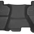 Load image into Gallery viewer, Husky Liners 14-15 Chevy Silverado Double Cab X-Act Contour Black 2nd Row Floor Liners - Main Product View