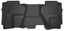 Load image into Gallery viewer, Husky Liners 14-15 Chevy Silverado Double Cab X-Act Contour Black 2nd Row Floor Liners - Main Product View